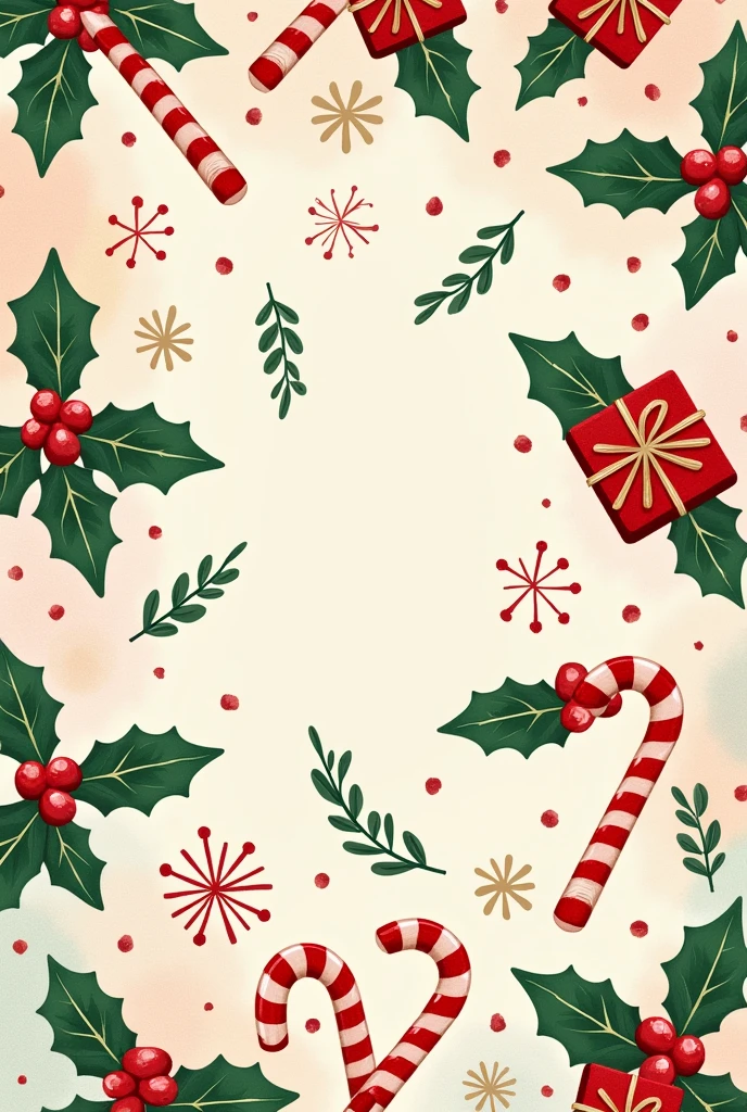 Christmas patterned paper for placemats 
