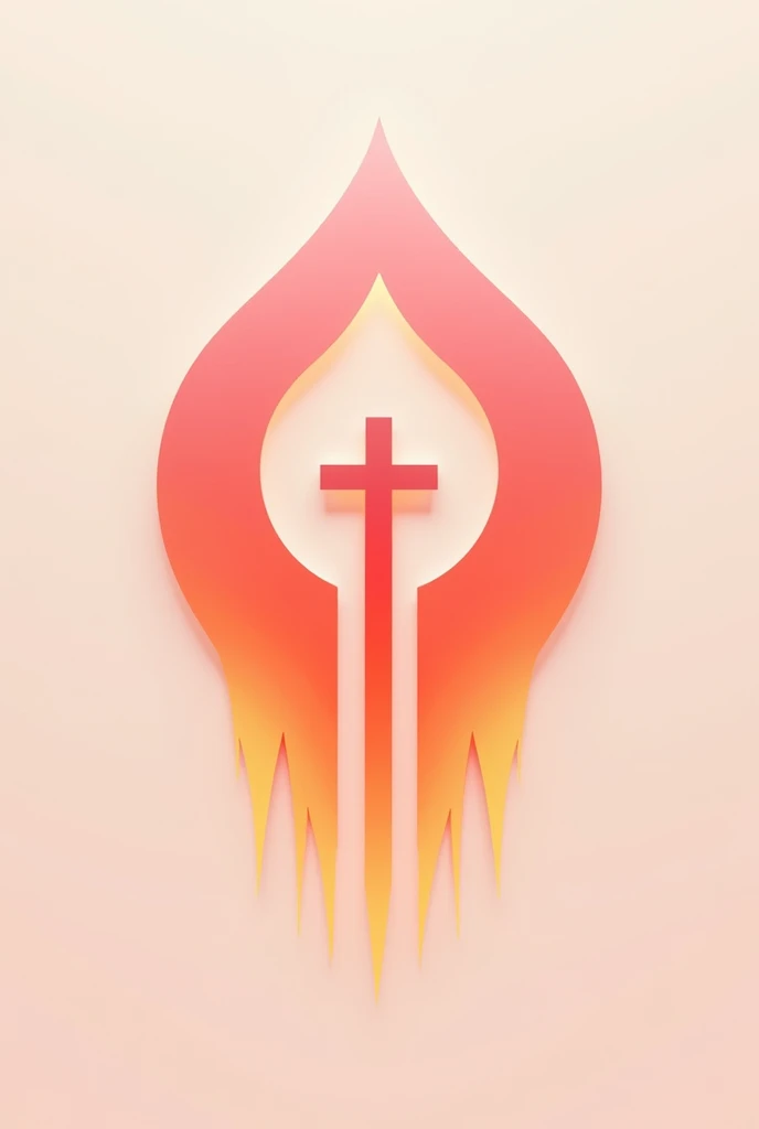logo de ashtar avec des couleur d'instagram linear color from pink to red to orange