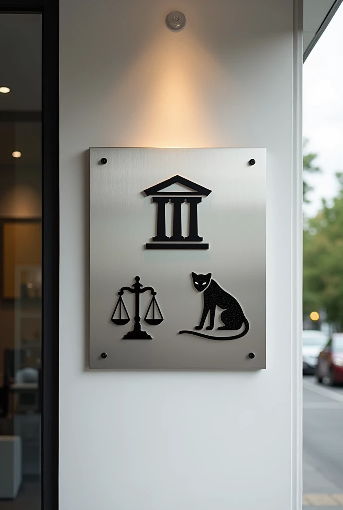 Law office sign with the phrase:
🏛️🐆⚖️
WHO CAN CHOOSE THE LAW