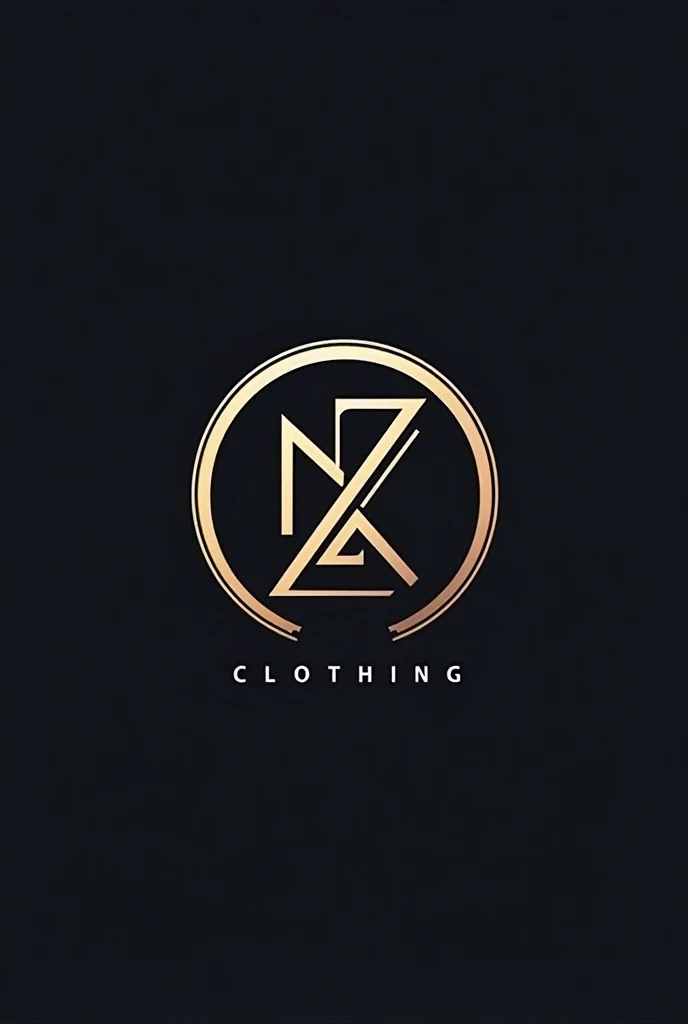 CREATE A BRAND LOGO WITH THE NAME "NeXZeN CLOTHING". THE LOGO IS STYLIZED TEXT WITH THE LETTER "N","Z" AND "X" INTERWINED, FORMING A LARGR ,CIRCULAR DESIGN .THE TEXT "CLOTHING"IS WRITTEN BELOW IN SMALLER ,ITALICIZED LETTER . THE OVERALL DESIGN IS IN A BOLD ,MODERN FONT.