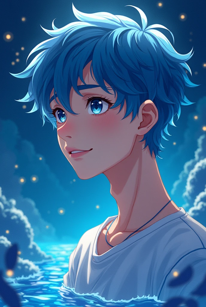 A teenager named Luis Miguel, in the sign of Pisces. Version anime