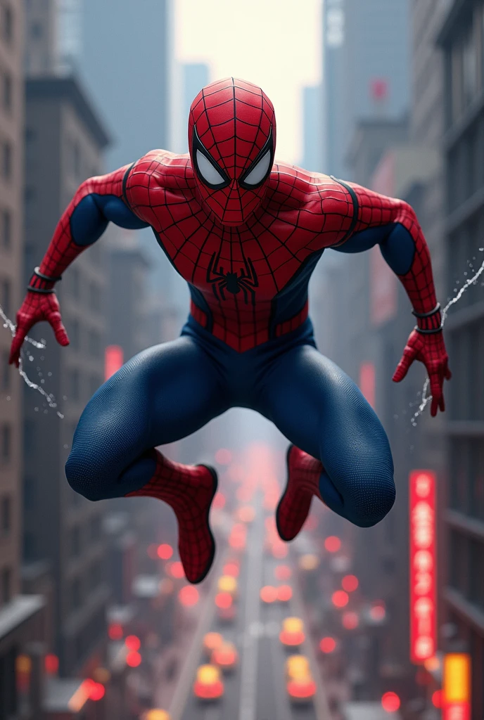 spiderman with the name Cristofher 