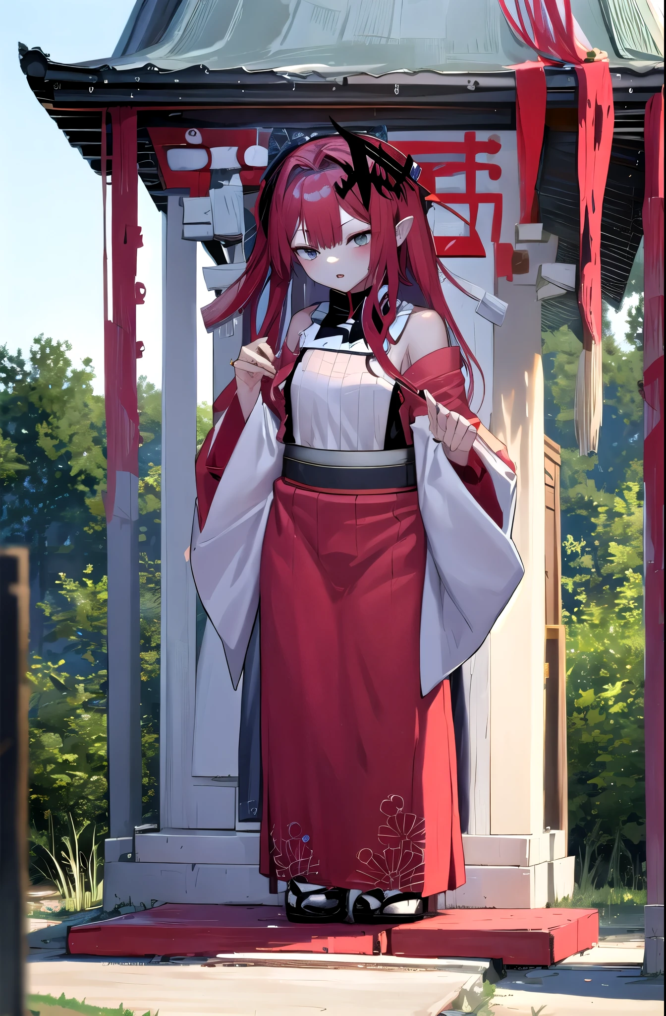 Tristan,Shrine maiden,