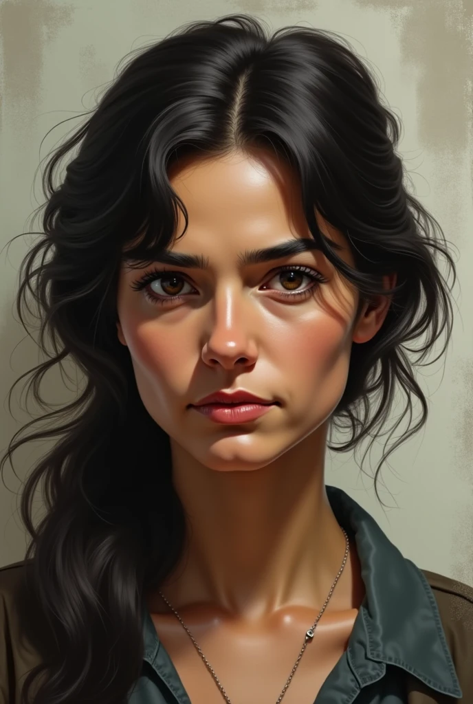 Create an image of the character Ursula Iguaran A little younger from the book 100 years of solitude
