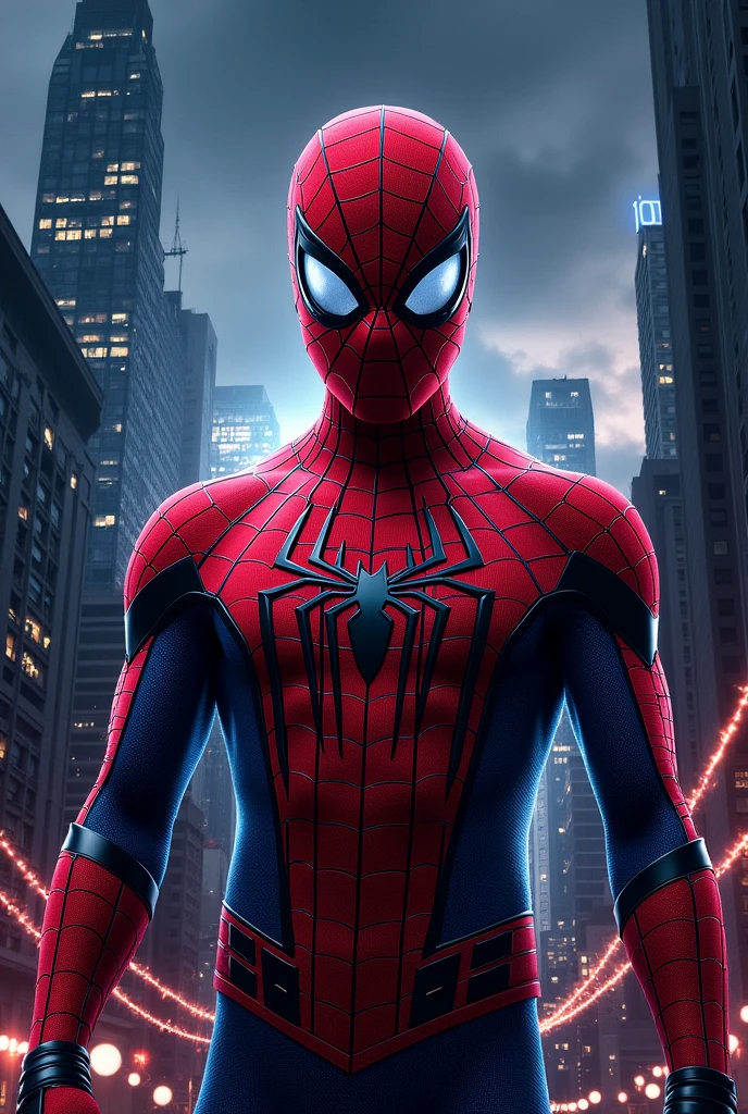 Cristofher name with spiderman logo