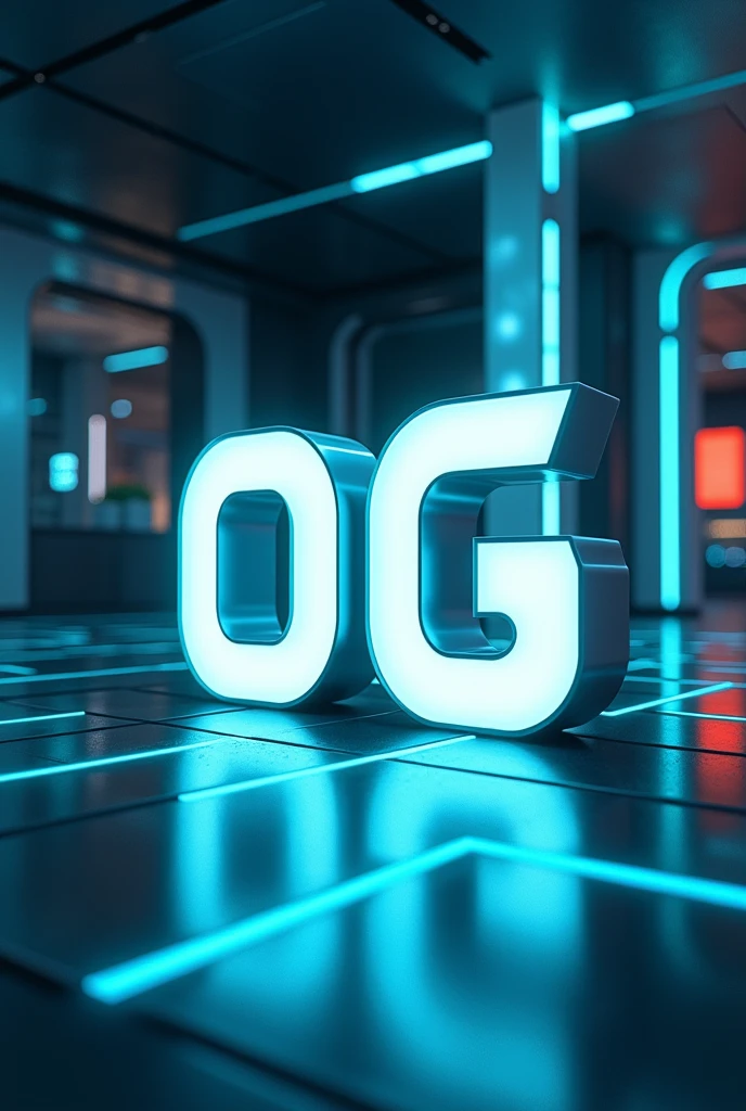 A futuristic image with the text OG