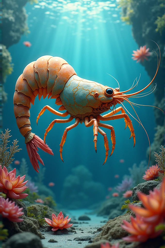 generates a very mamastrophic and elegant shrimp
