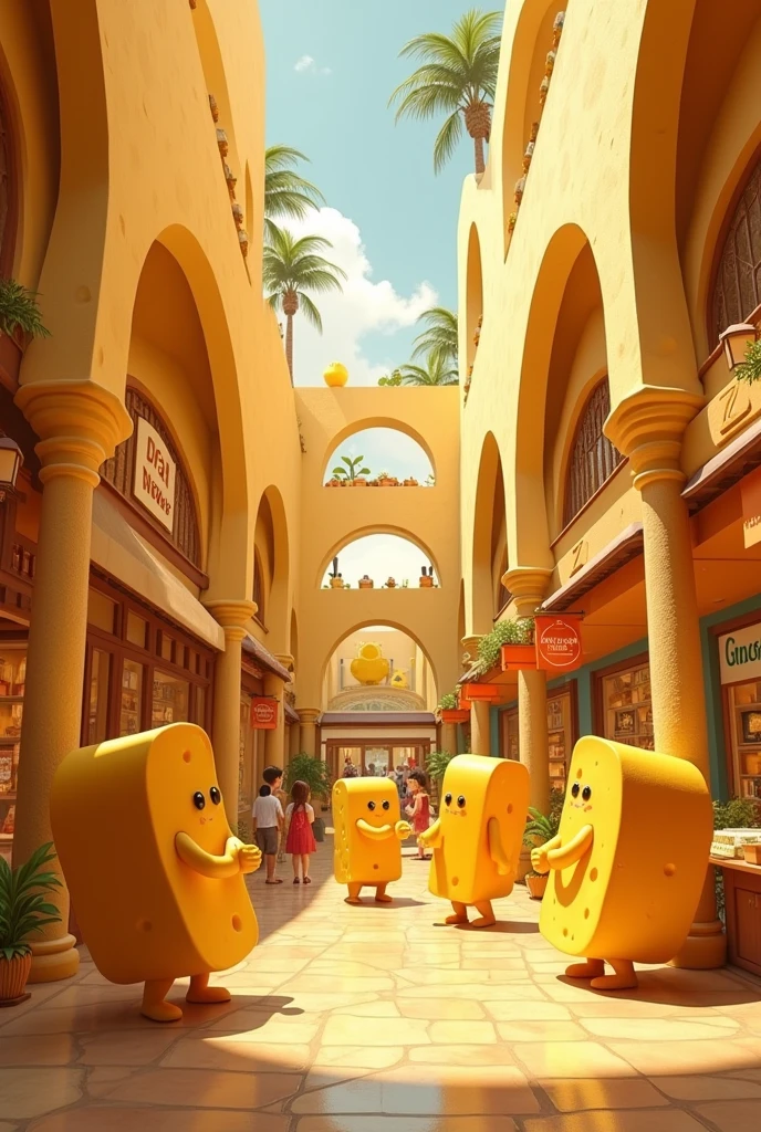 Cheese shopping mall