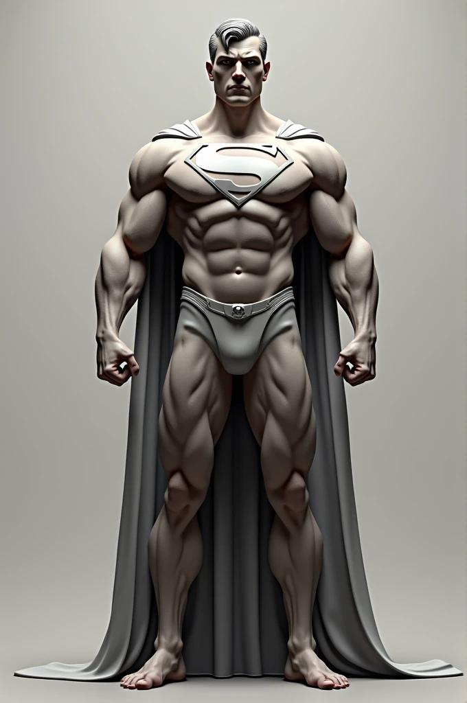 Superman without clothes