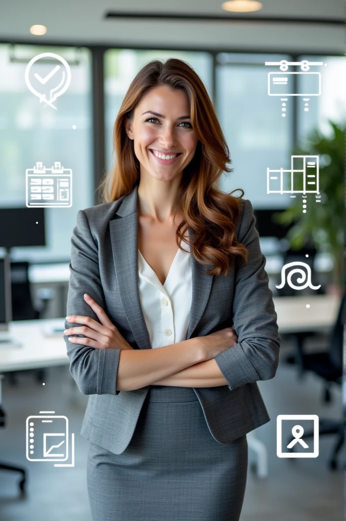 Professional LinkedIn Cover Page containing admin elements, companies, office and the name Wenda Hanne