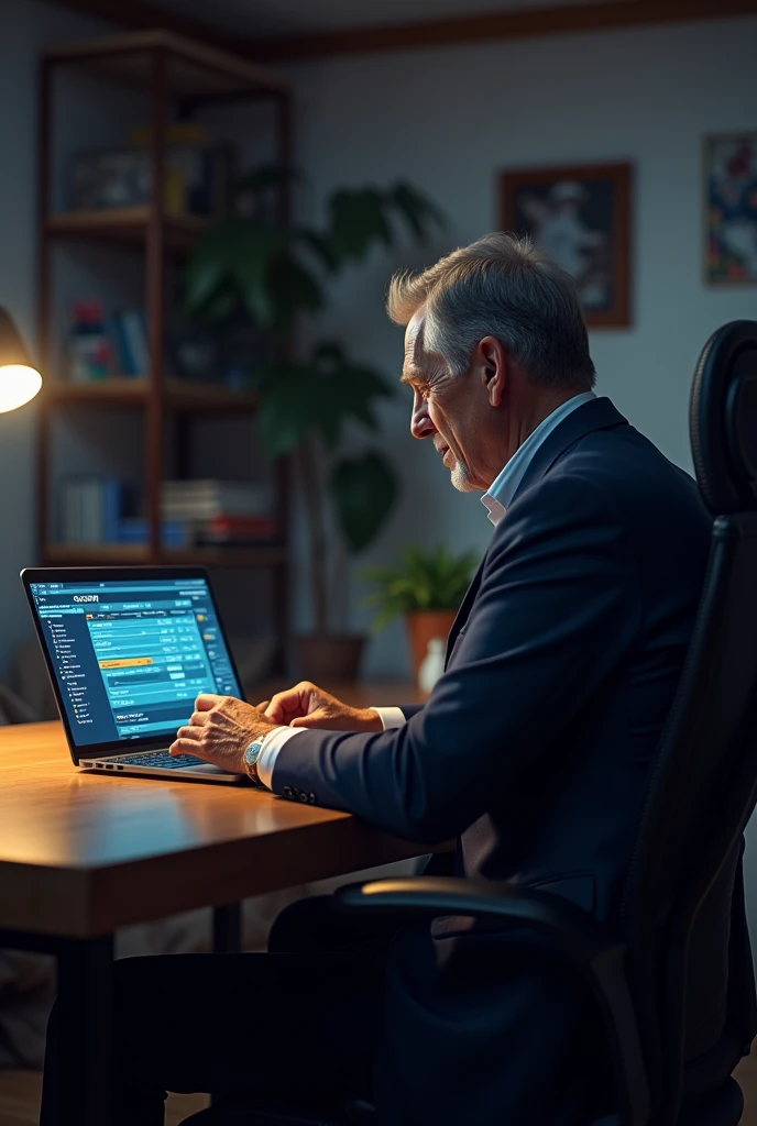 Make me a picture of a person betting on Betplay