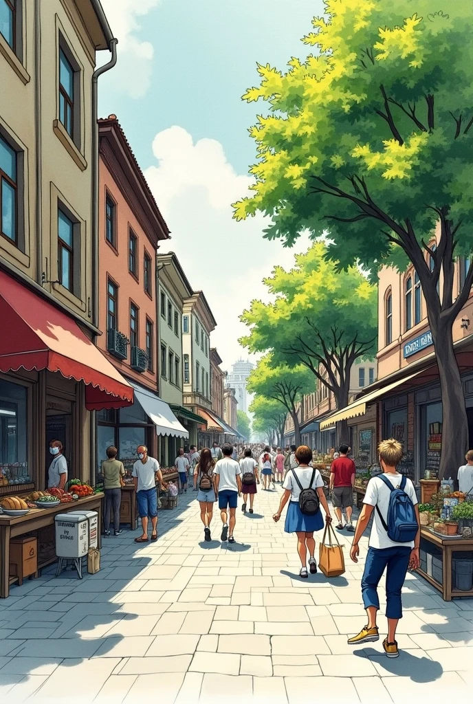 street drawing