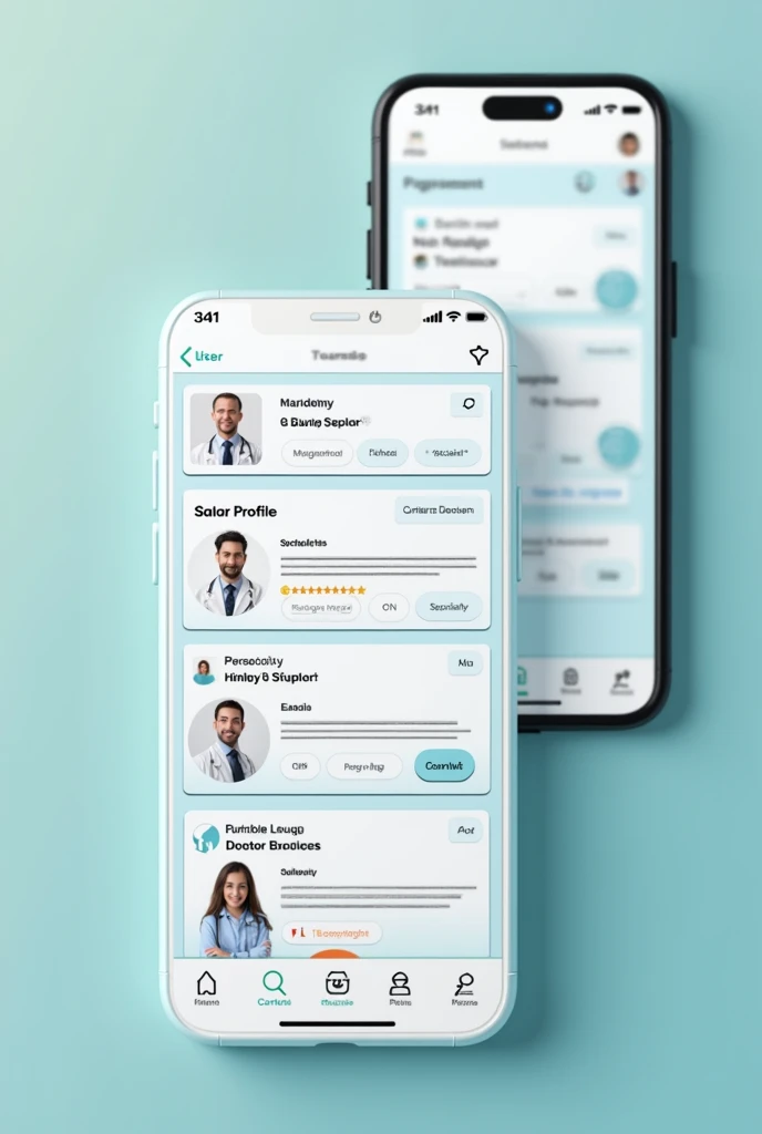 Search for doctors in app 