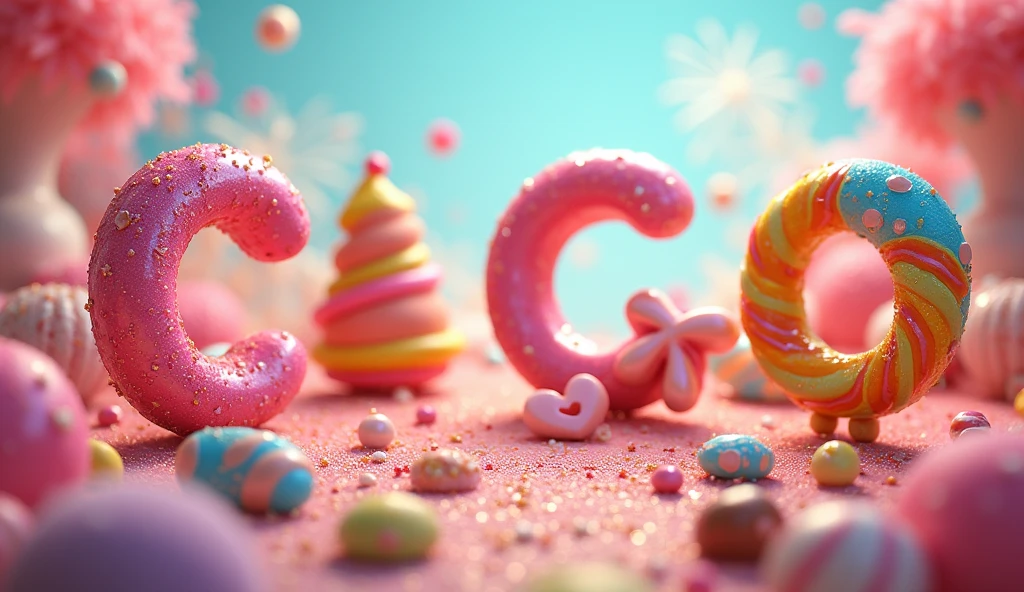 letter C, candies, candied, LETTERS , sweets, candy lollipops, chocolates, to trim