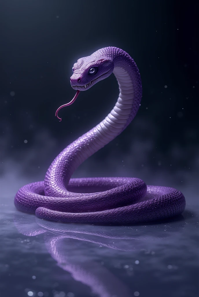 Purple,hisses,smooth