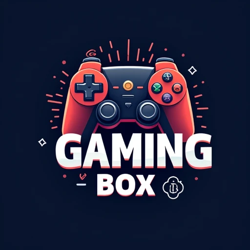 create a logo with the name Gaming Box Include video game controller icons, joysticks or other gaming-related elements Combine these icons with the name to clearly convey the gaming focus Consider adding a chat or social media icon to reinforce the idea of community