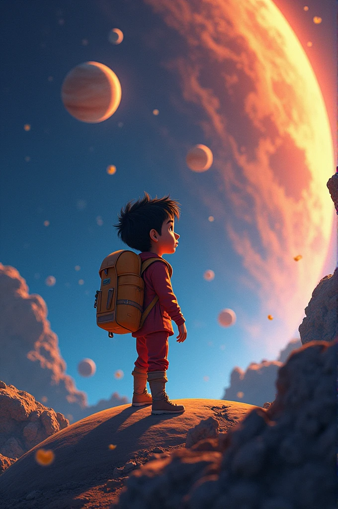 Prithvi Chand solar system ka video