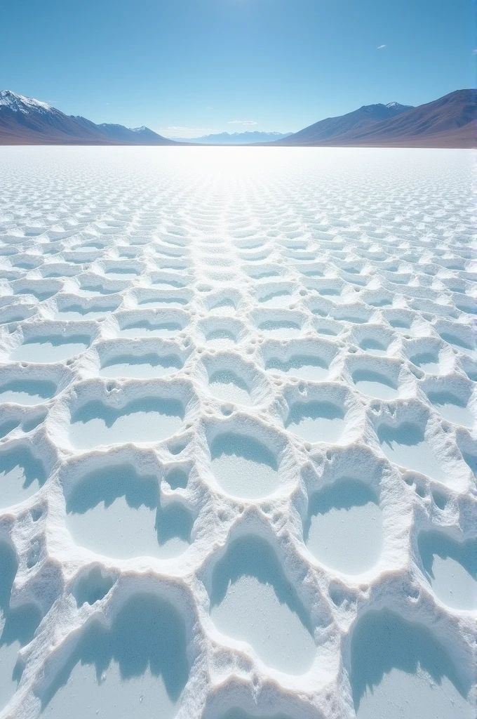 You can make a triptych of the Uyuni salt flat