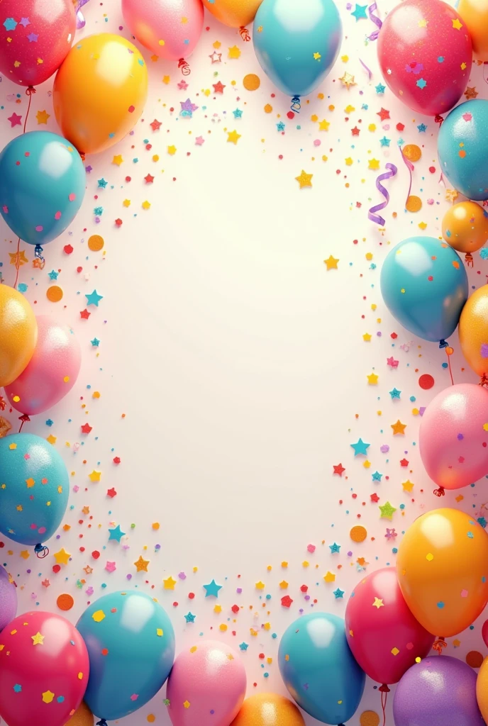 Create a birthday themed background
