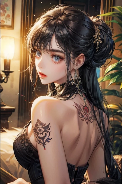 female, tatoos