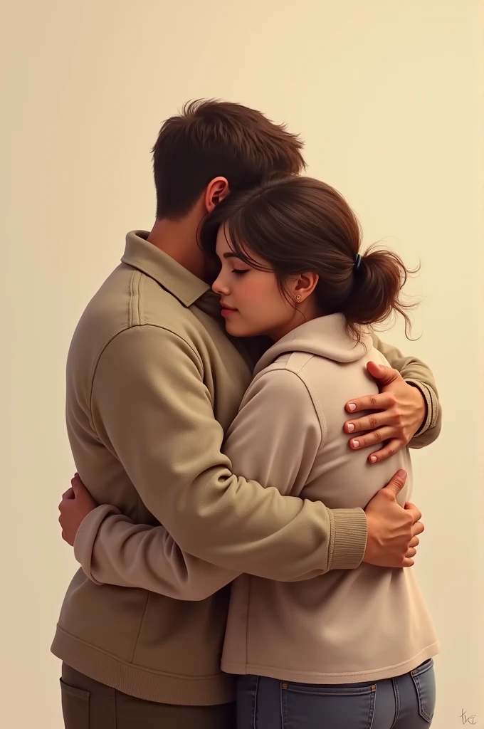 People hug