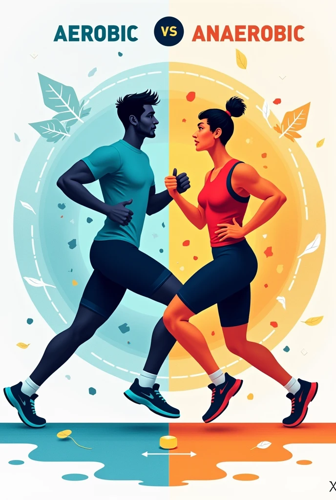 cover for work on aerobic and anaerobic sports