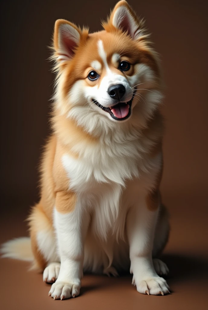 Female dog show her pussy 