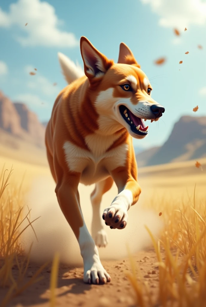 Running dog