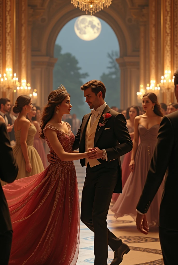 Full image of a Dance of a royalty family