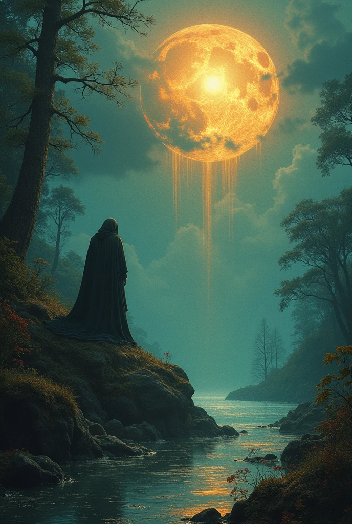 We were the chosen ones of the sun And we didn't realize We were the chosen ones of the highest star And we didn't know how to respond to his gift Anguish of impotence The water loved us The earth loved us The jungles were ours Ecstasy was our own space Your gaze was the universe face to face Your beauty was the sound of dawn Spring loved by the trees Now we are a contagious sadness A death before time The soul that doesn't know where it is Winter in the bones without a lightning bolt And all this because you didn't know what eternity is Nor did you understand the soul of my soul in its ship of darkness On its throne of an eagle wounded by infinity