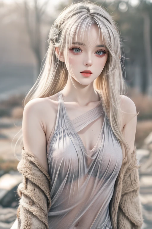 Full Body, a beautiful angel with long flowing hair, celestial wings, barefoot, flowing white underware, serene expression, surrounded by a glowing aura, heavenly light shining down, peaceful meadow background, (best quality,4k,8k,highres,masterpiece:1.2),ultra-detailed,,detailed face,beautiful detailed eyes,beautiful detailed lips,extremely detailed face,longeyelashes,glowing skin,angel,female,serene,peaceful,ethereal,heavenly,divine,spiritual,dreamy,very white and pure colors, silver hair, striking eyes, fantasy, beautiful and intense eyes, detailed face, delicate skin, intricate clothing, ethereal, (best quality,4k,8k,highres,masterpiece:1.2),ultra-detailed),beautiful detailed eyes,beautiful detailed lips,extremely detailed eyes and face,longeyelashes,1girl,fantasy,portrait,cinematic lighting,glowing,soft focus,muted colors,ethereal atmosphere, powerfull