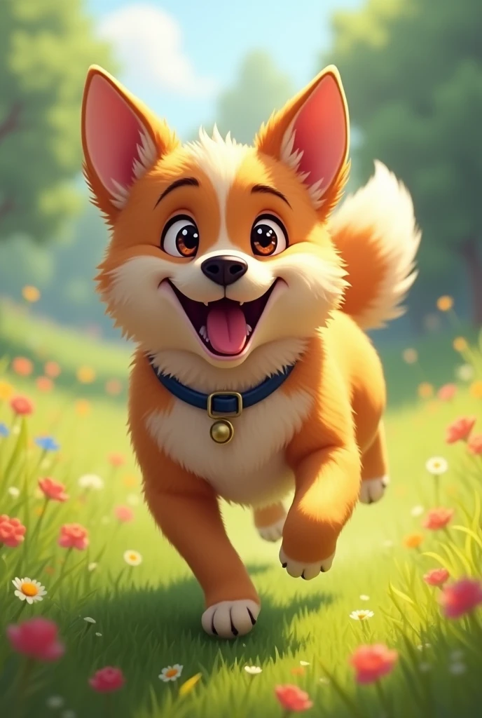 Happy dog