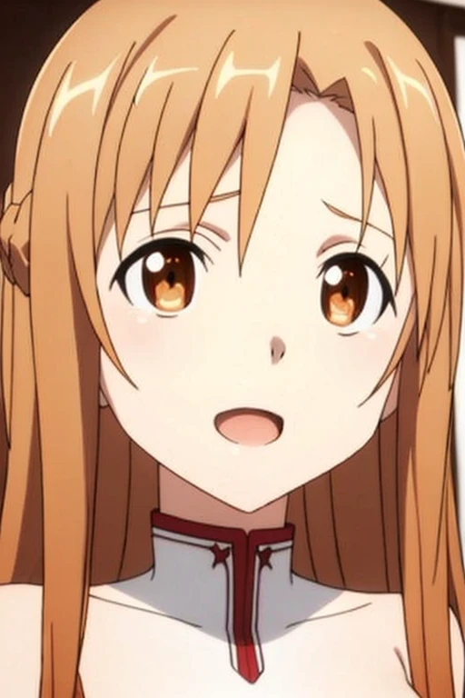 ((Highest quality)), ((masterpiece)), (be familiar with), Perfect Face, indoor, Bedroom, Watching the audience,
One woman, Yuuki Asuna,
Open Mouth, Ecstatic expression, blush, smile,
Small breasts, Flat Chest, , , , Girl,
Long Hair, Long Hair,
Fully nude, Nipples exposed, Sex with a man with a big dick, 膣内ejaculation, Semen is taken, Insert a into your, Sex in the missionary position, , Leg spread,