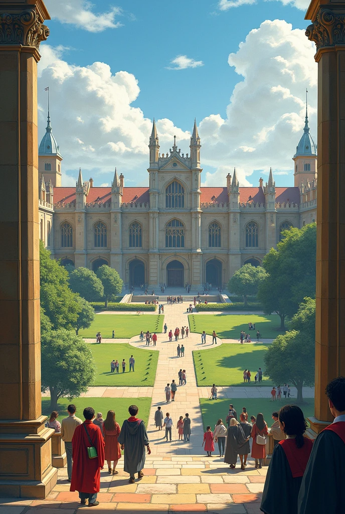 Make me an image about universities