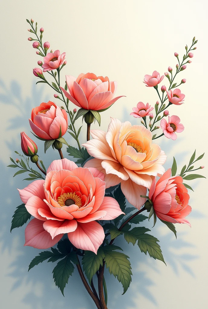 Still life of flowers