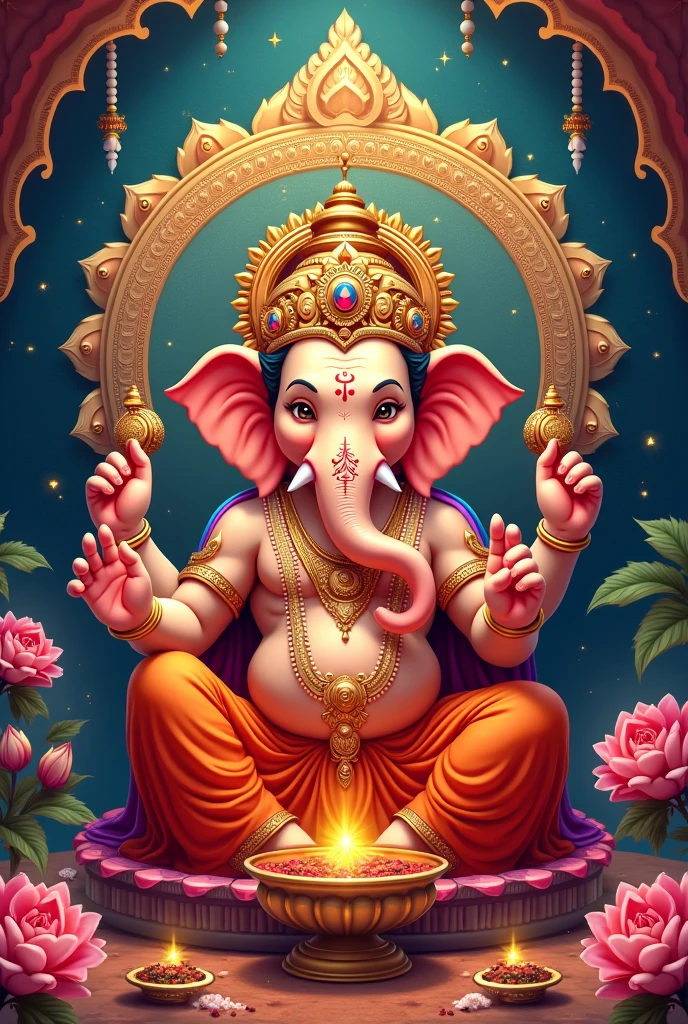 Ganesh Puja WhatsApp status 
