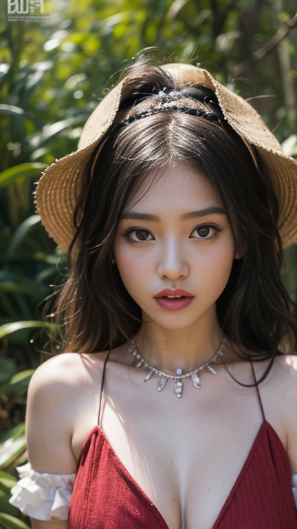 Peruvian Cowgirl、Incredibly beautiful proportions、Captivating beauty、Western style、9 head and body,(Highest quality, masterpiece:1.4), (realism:1.2), (Realistic:1.2), (Absurd:1.2), (Realistic:1.3), One Girl,Realistic Skin,alone,( とてもBig eyes,Beautiful attention to detail, Symmetrical eyes), Outdoor,Ezvian Everywhere､the body is slim、the body is slim,Big eyes,Big Mouth,art、、Severe ,Gives men vitality、