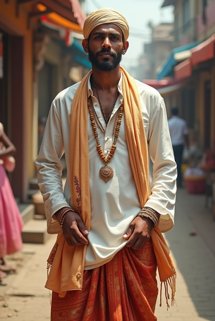 Bengali cultural mens dress