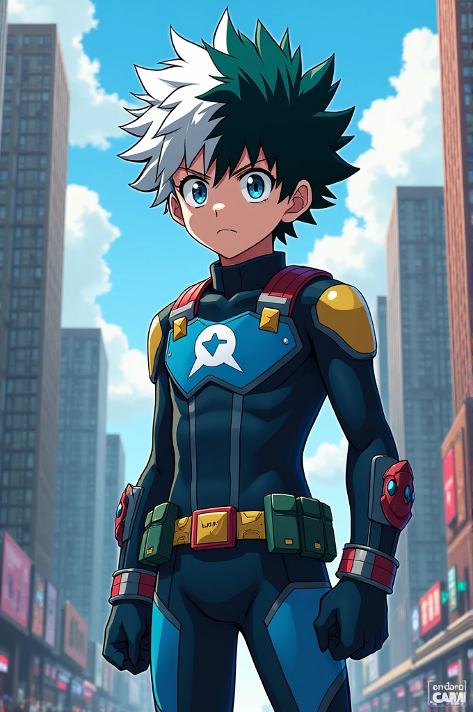Can you create me a child of Shoto Todoroki and Izuku Midoriya?
