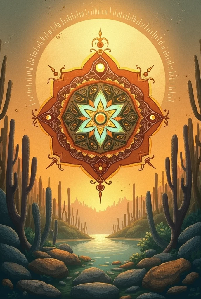 Logo for shamanic crafts store written " Art of living"