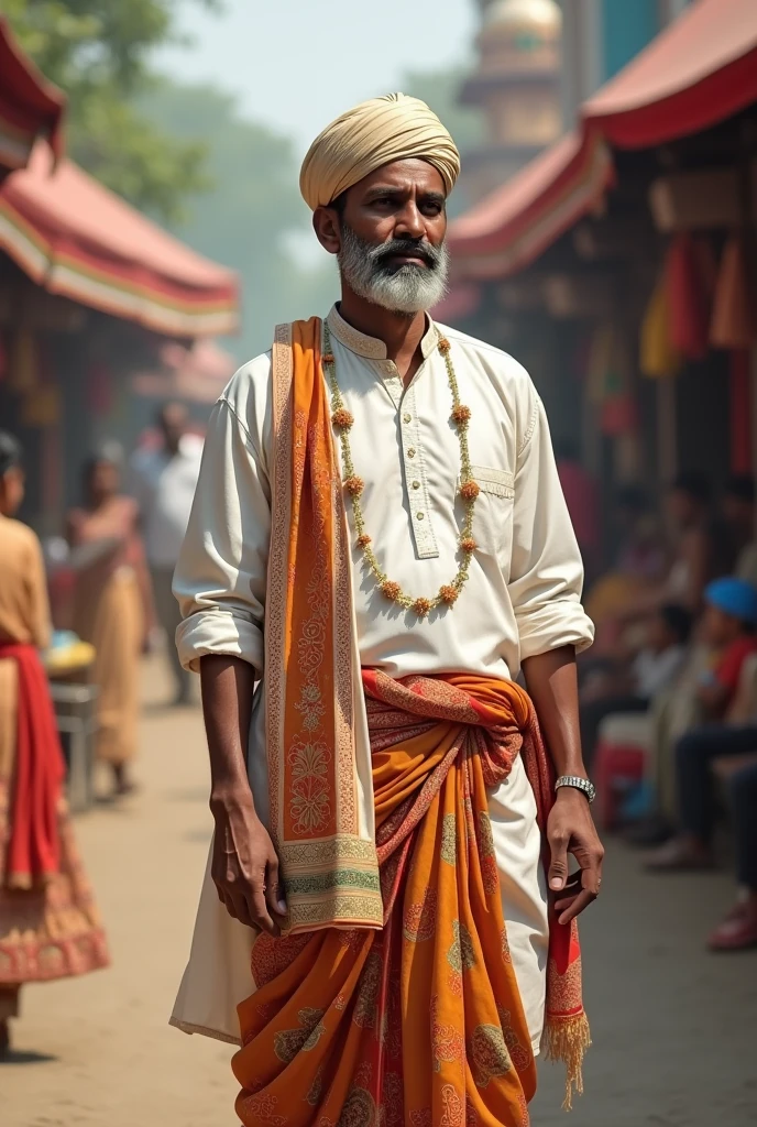 Bengali cultural mens dress