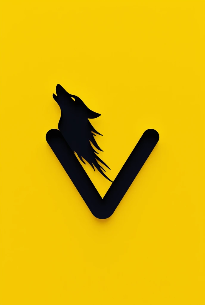 Create a logo that is the outline of a wolf and that the logo is mixed with a v and is in 4k, Let it be yellow like the logo and let it be png Let it be like this wolf: https://media.discord.net/attacHMents/1041206123463721090/1216879439107985429/image.png?ex=66d0510a&is=66ceff8a&HM=49dbc348ac57e9f306789f92e4310d21d93ae469f4cf63c187a031315329588c&