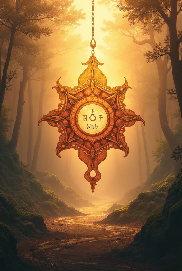Logo for shamanic crafts store written " Art of living"