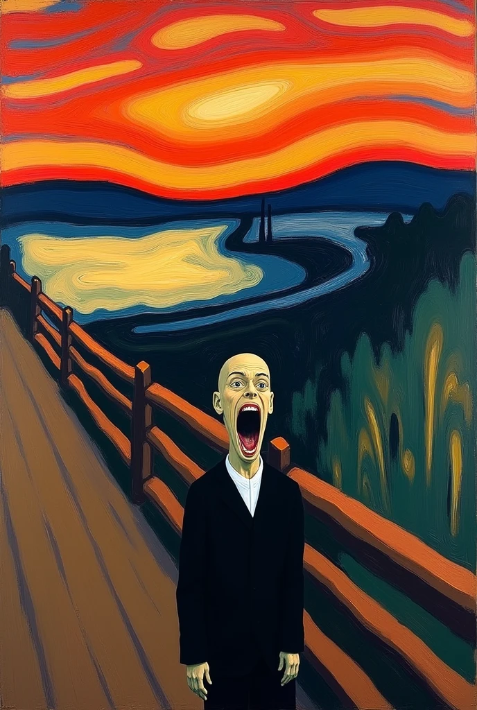 work the scream by edvard munch original create with technologies