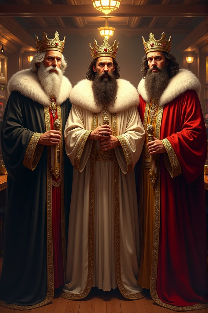 A profile picture of a bar called "Three Kings "