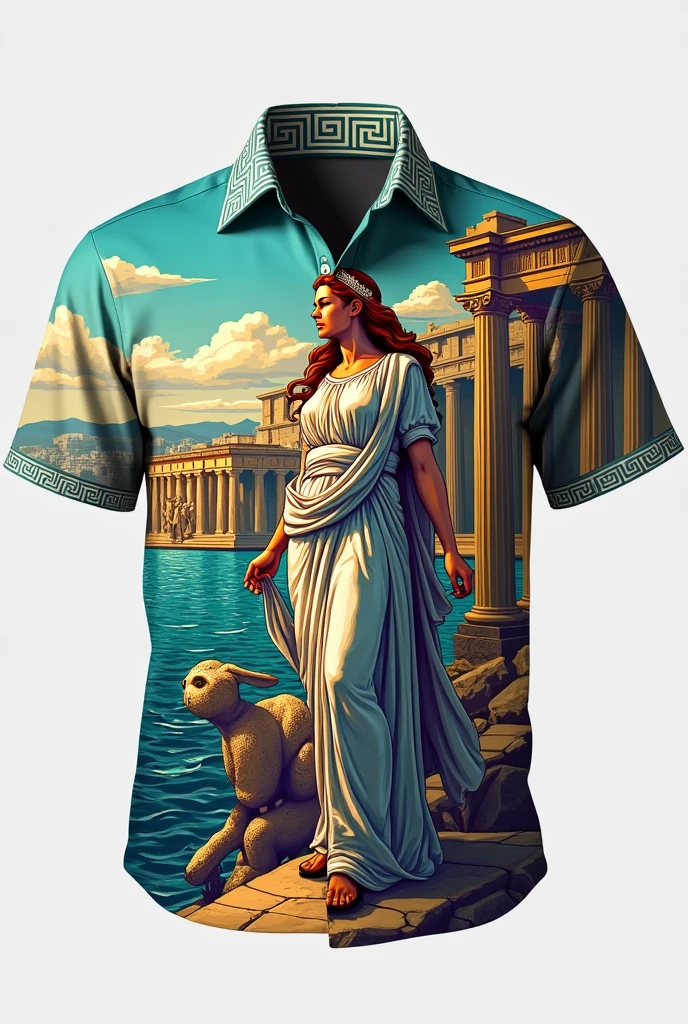 Interclass shirt about Greece.