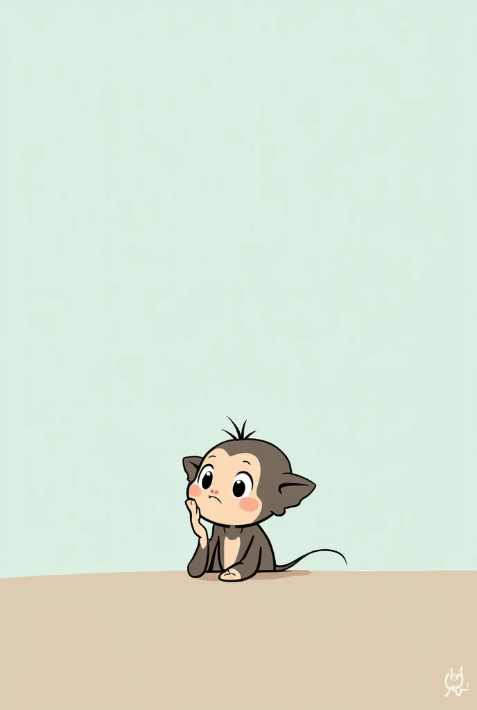 
	1.	Background: Use a simple, light-colored background (e.g., pale blue or soft white) to keep the focus on the character.
	2.	Character Design: Create a cartoon character who appears thoughtful. This character can be human, an animal, or a whimsical creature.
	3.	Pose: Position the character in a way that they are holding their chin with one hand, conveying deep thought. Their elbow can rest on a knee or on a table, depending on the pose you prefer.
	4.	Facial Expression: The character should 