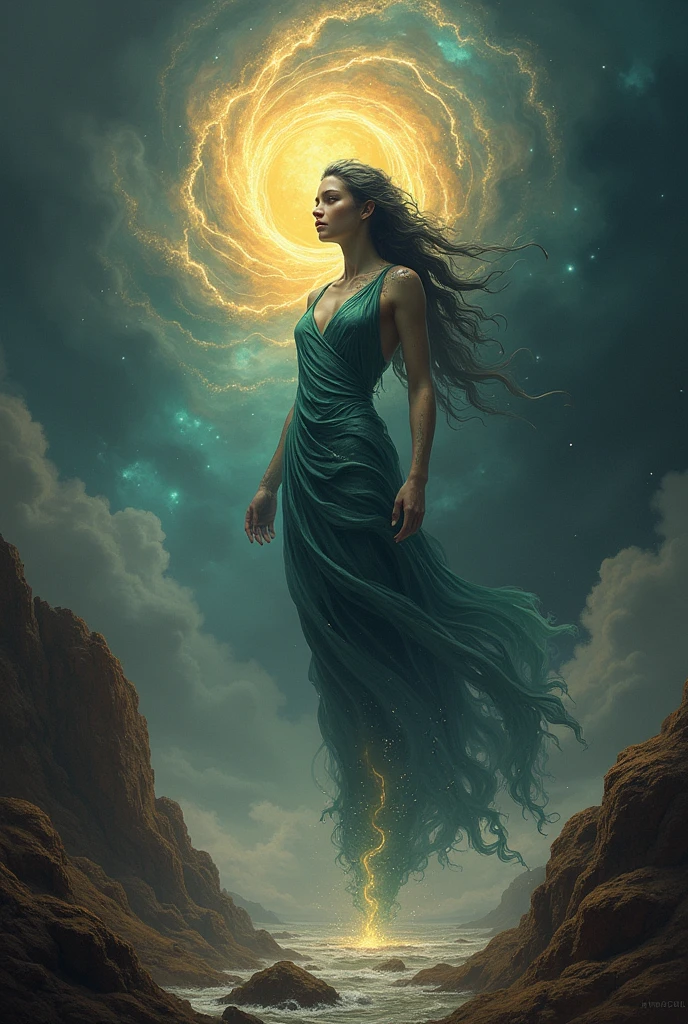 The earth rising from chaos hesiod