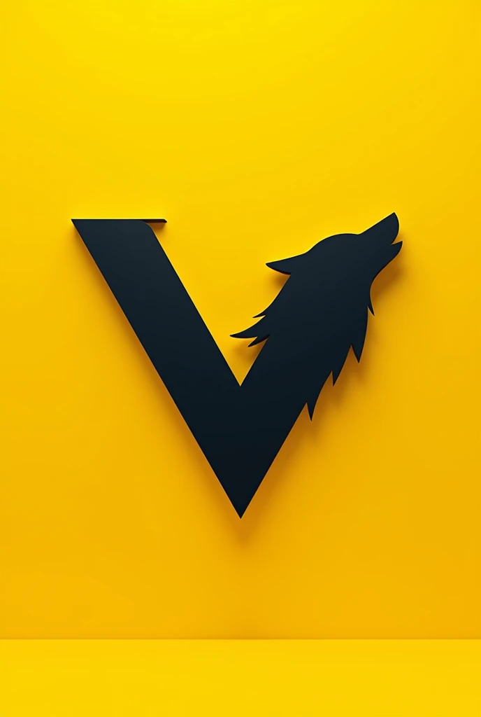 Create a logo that is the outline of a wolf and that the logo is mixed with a v and is in 4k, Let it be yellow like the logo and let it be png Let it be like this wolf: https://media.discord.net/attacHMents/1041206123463721090/1216879439107985429/image.png?ex=66d0510a&is=66ceff8a&HM=49dbc348ac57e9f306789f92e4310d21d93ae469f4cf63c187a031315329588c&