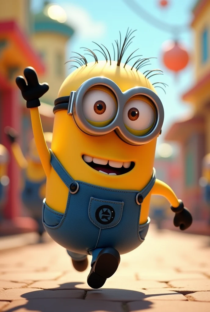 Hot Minion running 